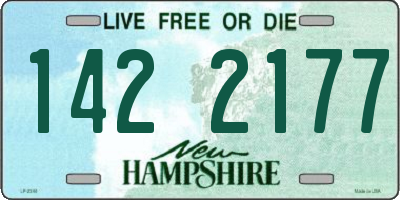 NH license plate 1422177