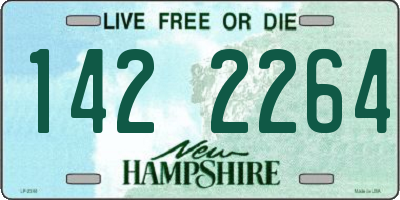 NH license plate 1422264