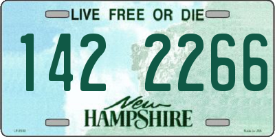 NH license plate 1422266