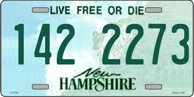 NH license plate 1422273