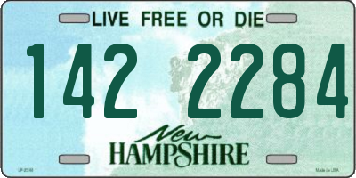 NH license plate 1422284