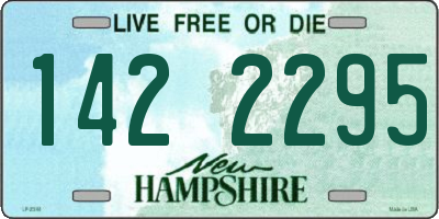 NH license plate 1422295