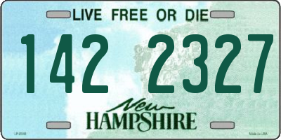 NH license plate 1422327