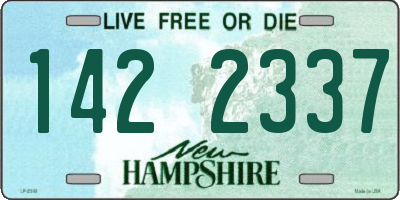 NH license plate 1422337
