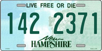 NH license plate 1422371