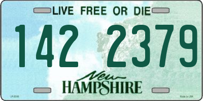 NH license plate 1422379