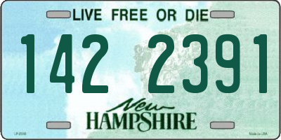 NH license plate 1422391