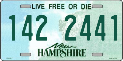 NH license plate 1422441