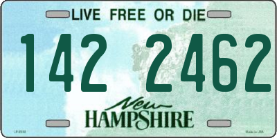 NH license plate 1422462