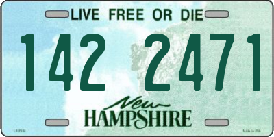 NH license plate 1422471