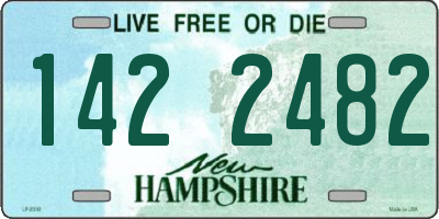 NH license plate 1422482