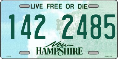 NH license plate 1422485