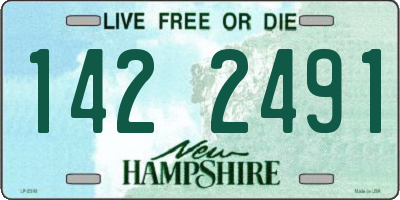 NH license plate 1422491