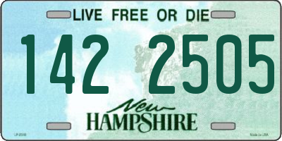 NH license plate 1422505