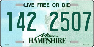 NH license plate 1422507