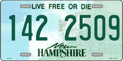 NH license plate 1422509