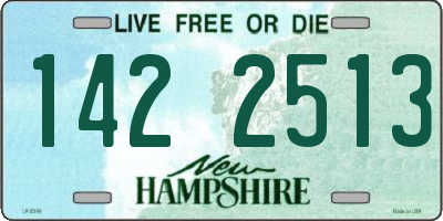 NH license plate 1422513