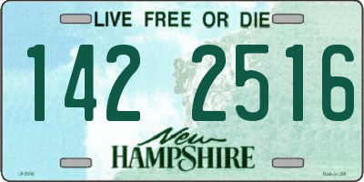 NH license plate 1422516