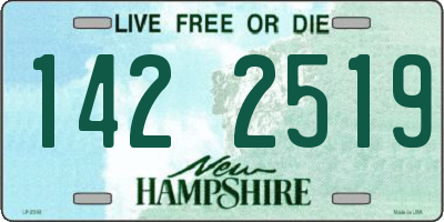 NH license plate 1422519