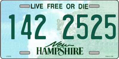 NH license plate 1422525