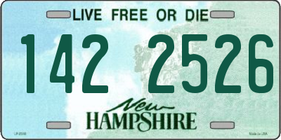 NH license plate 1422526