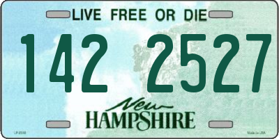 NH license plate 1422527