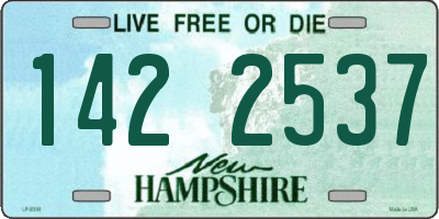 NH license plate 1422537