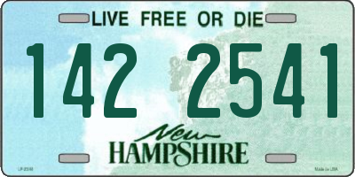 NH license plate 1422541