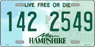 NH license plate 1422549