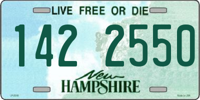 NH license plate 1422550