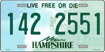 NH license plate 1422551