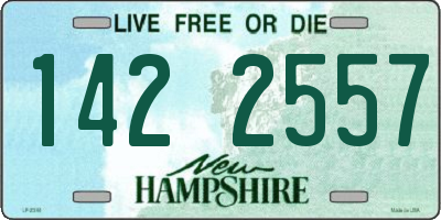 NH license plate 1422557
