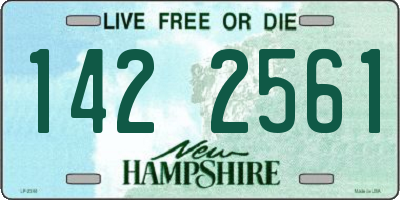 NH license plate 1422561