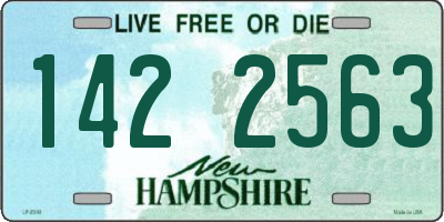 NH license plate 1422563