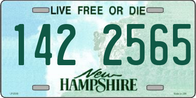 NH license plate 1422565