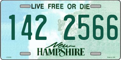 NH license plate 1422566