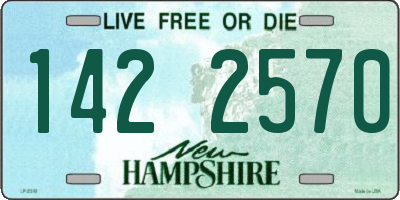 NH license plate 1422570