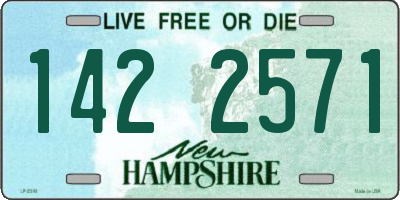 NH license plate 1422571