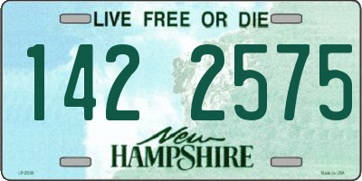 NH license plate 1422575