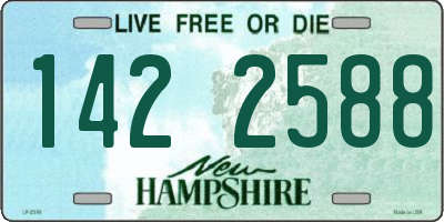 NH license plate 1422588