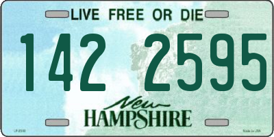 NH license plate 1422595