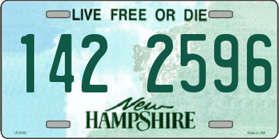 NH license plate 1422596
