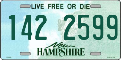 NH license plate 1422599