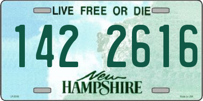 NH license plate 1422616