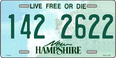 NH license plate 1422622