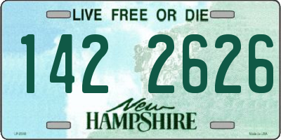 NH license plate 1422626