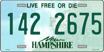 NH license plate 1422675