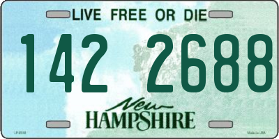 NH license plate 1422688
