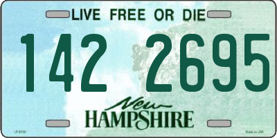 NH license plate 1422695