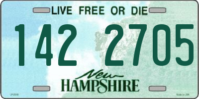 NH license plate 1422705